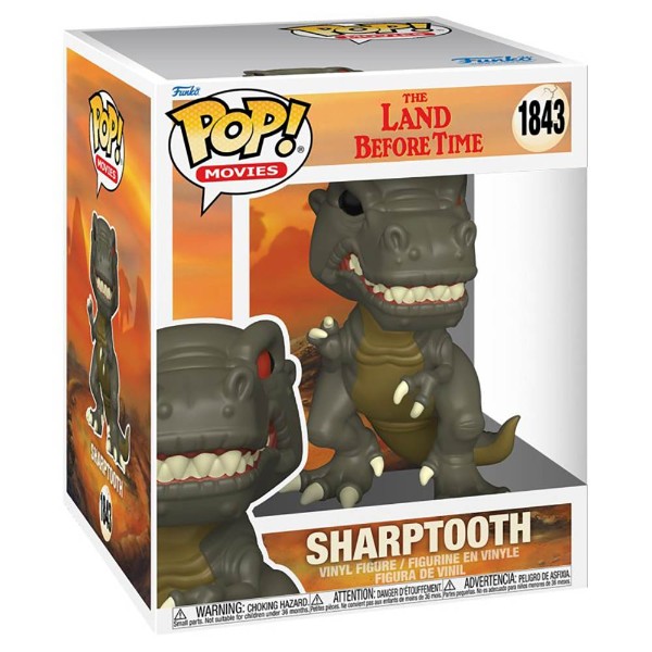 The Land Before Time - Sharptooth 6" Pop! Vinyl Figure - Packshot 2