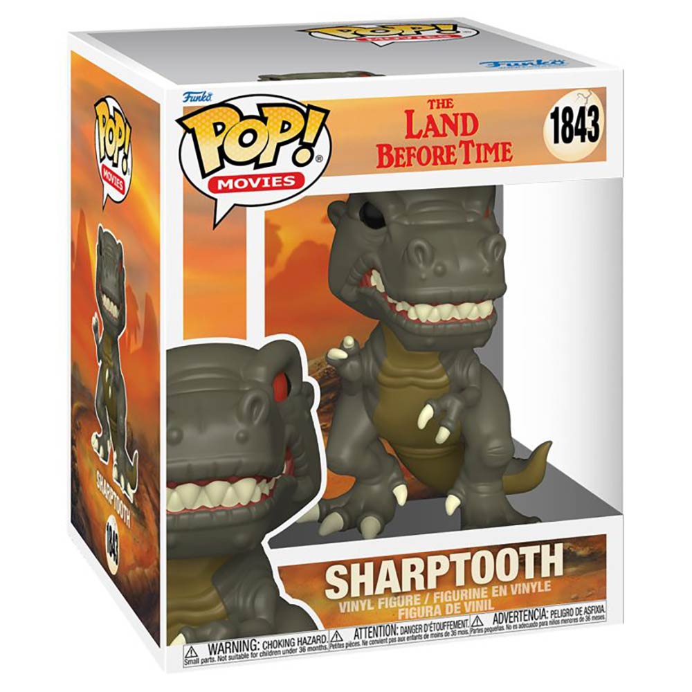 The Land Before Time - Sharptooth 6" Pop! Vinyl Figure - Packshot 2