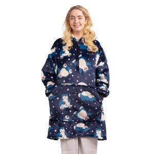 Pokemon - Snorlax & Stars Oversized Blanket Hoodie