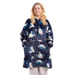 Pokemon - Snorlax & Stars Oversized Blanket Hoodie - Packshot 1