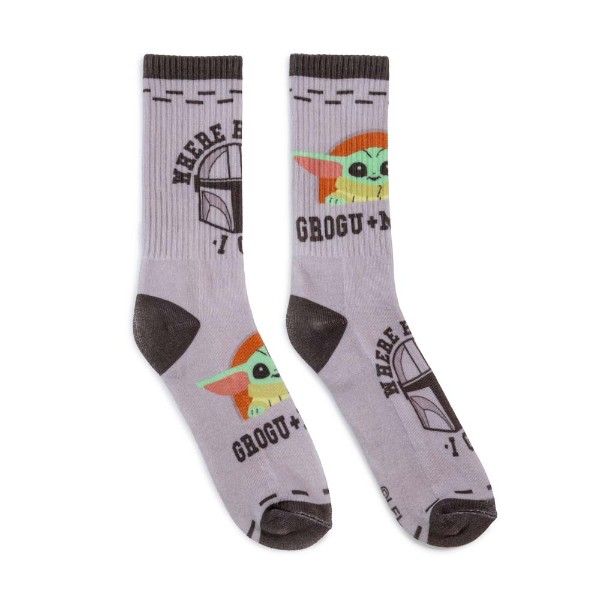 Star Wars - The Mandalorian - Where He Goes, I Go Sport Socks - Packshot 1