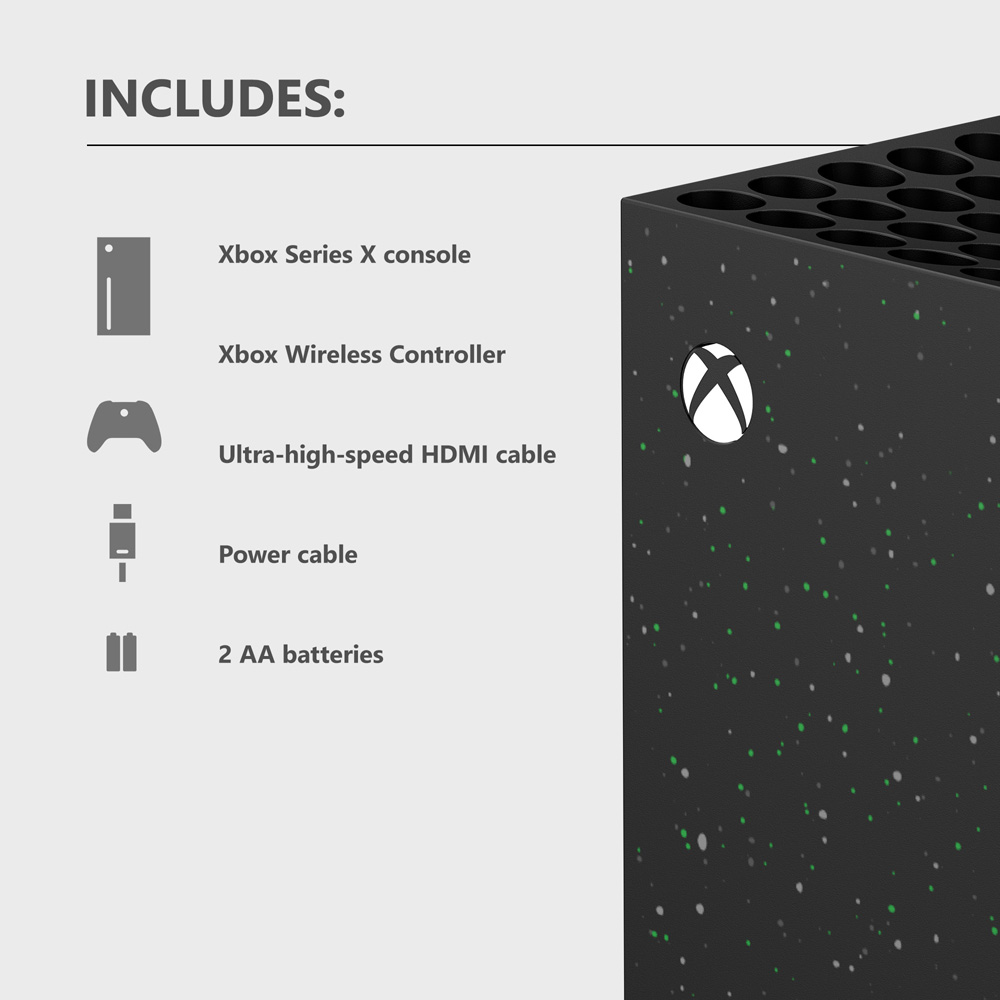 Xbox Series X Console 2TB – Galaxy Black Special Edition - Packshot 4