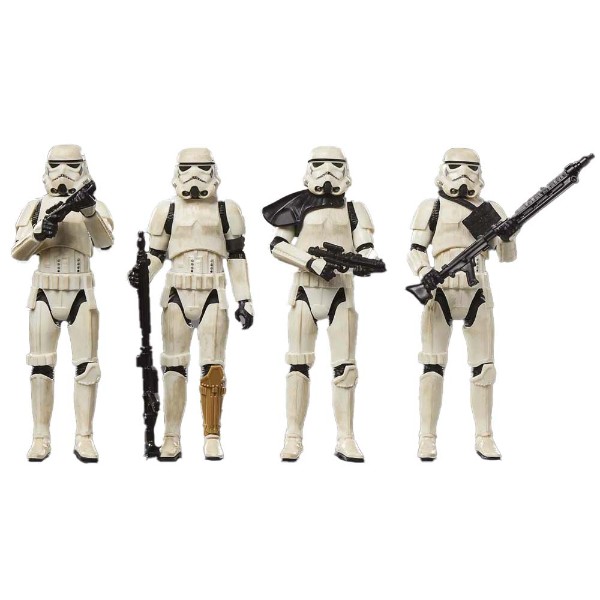 Star Wars - The Mandalorian and Grogu - The Vintage Collection - Imperial Remnant Stormtrooper Action Figure 4-Pack - Packshot 1