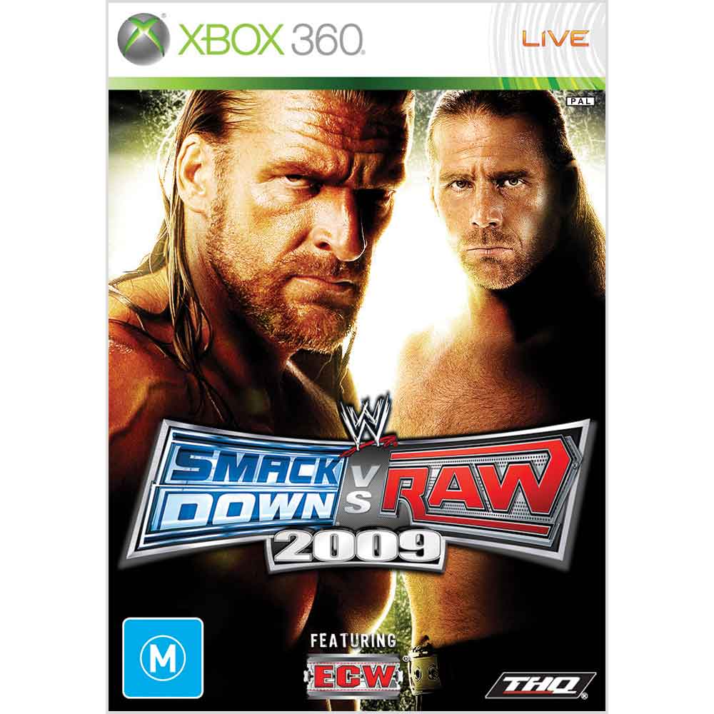 WWE SmackDown vs. Raw 2009 - Packshot 1