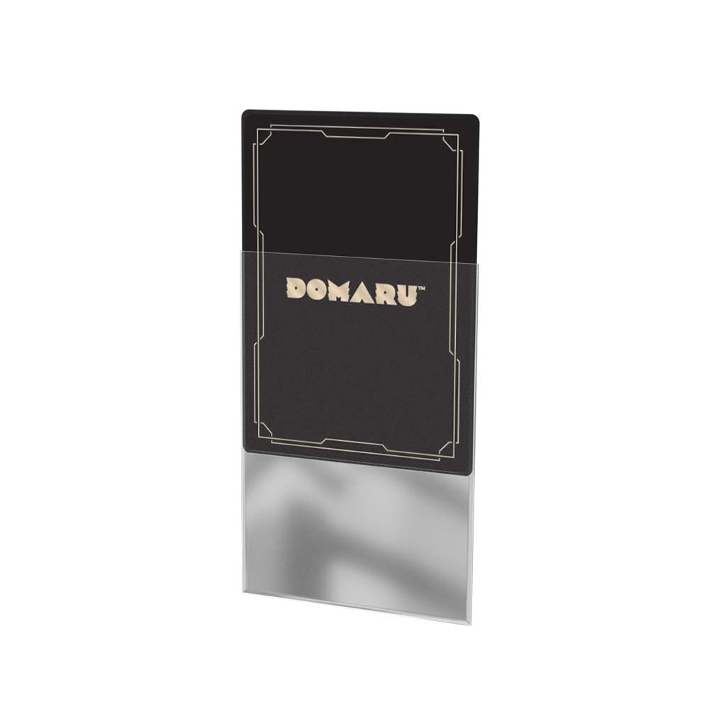 Gatherers' Tavern - Domaru Core Fit Standard Sized Card Sleeve 100ct - Clear - Packshot 3