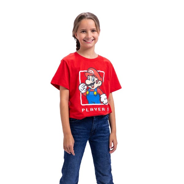 Nintendo - Super Mario - Player 1 Kids T-Shirt - Packshot 2