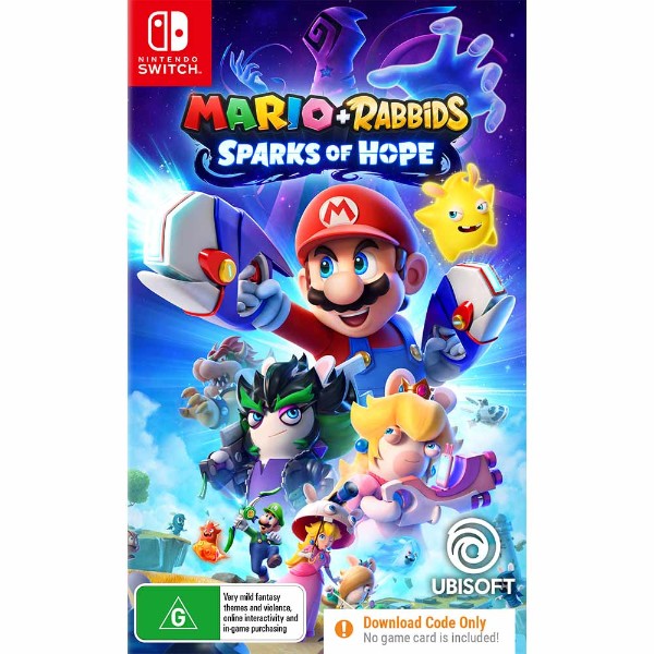 Mario + Rabbids® Sparks of Hope - Standard Edition (Code-in-a-Box) - Packshot 1