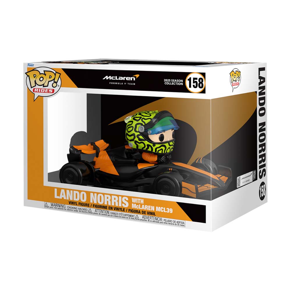 F1 - McLaren - Lando Norris with McLaren MCL39 Pop! Ride - Packshot 2