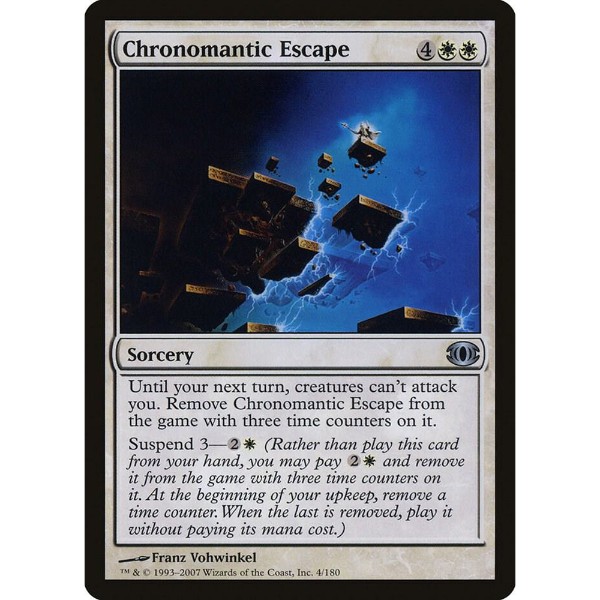 Magic: The Gathering - TCG - Future Sight - Chronomantic Escape 4 - Packshot 1