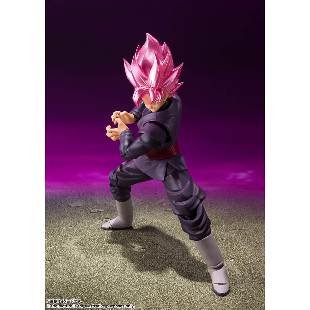 Dragon Ball Super - Goku Black Super Saiyan Rose S.H.Figuarts Action Figure - Packshot 5