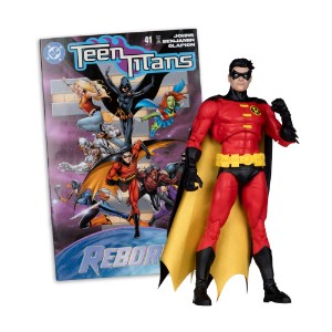 DC Comics - Teen Titans - Robin (Teen Titans #41) Page Punchers 7" Action Figure with Comic Book