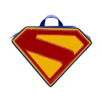 DC Comics - Superman 2025 - Superman Shield Moulded Mini-Backpack - Packshot 1