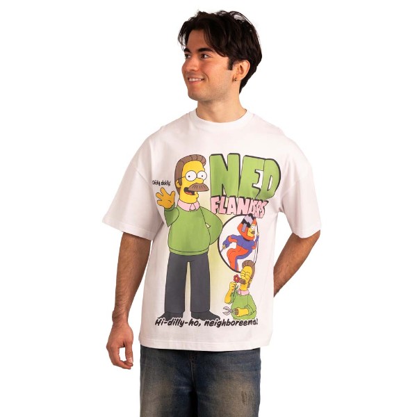 The Simpsons - Ned Flanders Oversized T-Shirt - Packshot 3