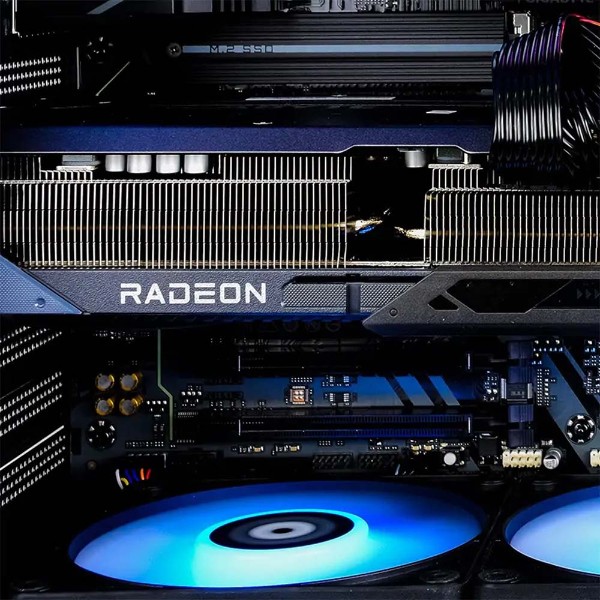 VYROKX Elite | Ryzen 7 7800X3D | Radeon RX 9070 XT | 2TB SSD | 32GB RAM | Gaming PC - Packshot 5