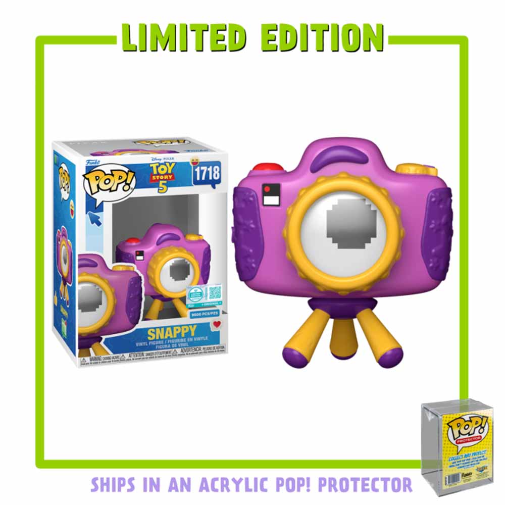 Pixar - Toy Story 5 - Snappy Pop! Vinyl Figure (Supreme Limited Edition) - Packshot 3