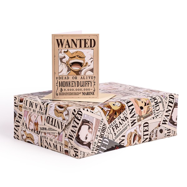 One Piece - Wanted Dead or Alive Wrapping Paper - Packshot 3