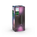 Philips - Hue Appear Outdoor Wall Light - Black - Packshot 3