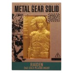 Metal Gear Solid 2 - 24k Gold Plated Raiden Ingot - Packshot 3