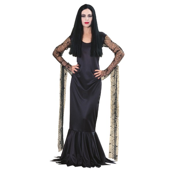 The Addams Family - Morticia Costume - Adult - Packshot 1
