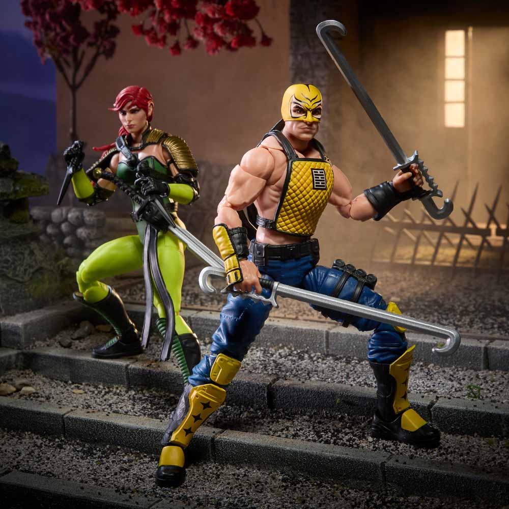 G.I. Joe - Classified Series #212 - Ninja Force Scarlett and T'Jbang Action Figure 2-Pack - Packshot 6