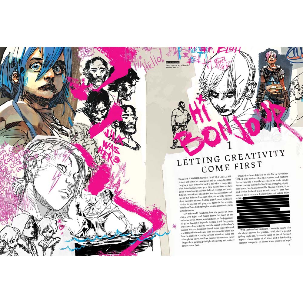 The Art and Making of Arcane Art Book - Packshot 3