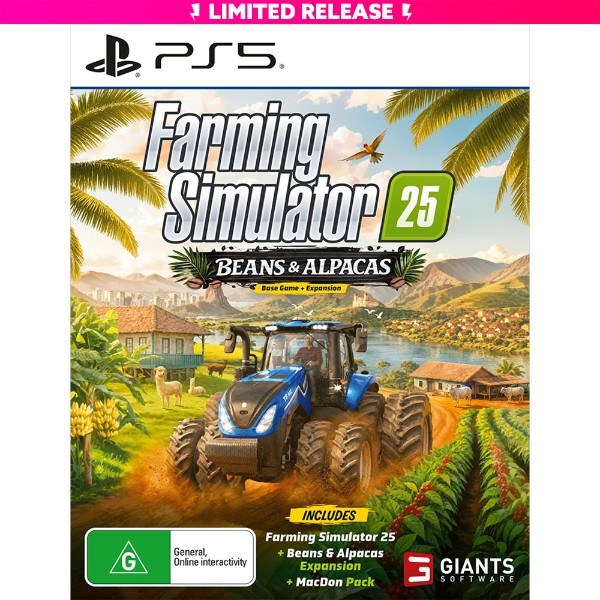 Farming Simulator 25: Beans & Alpacas Edition - Packshot 1