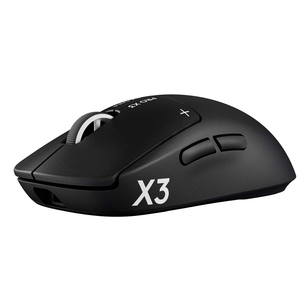 Logitech - PRO X3 SUPERSTRIKE Wireless Gaming Mouse - Black - Packshot 4