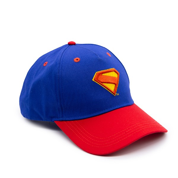 DC Comics - Superman 2025 - Classic Superman Shield Curve-Brim Cap - Packshot 1