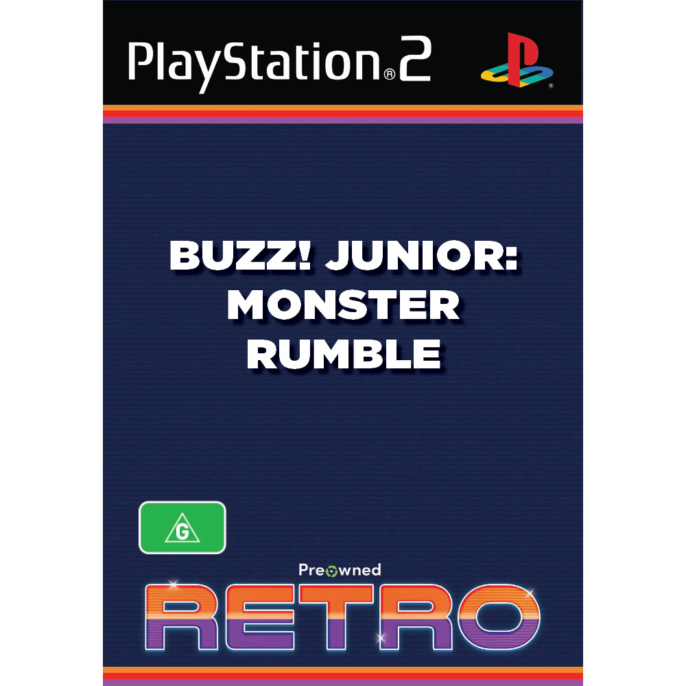 Buzz! Junior: Monster Rumble (preowned) - PlayStation 2 - EB Games ...