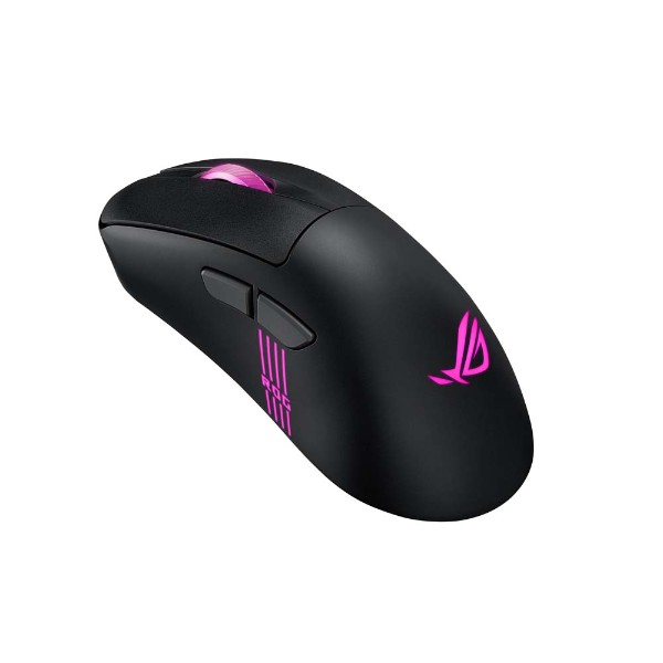 ASUS ROG - Keris II Origin eSports Ergo Wireless Gaming Mouse - Black - Packshot 3