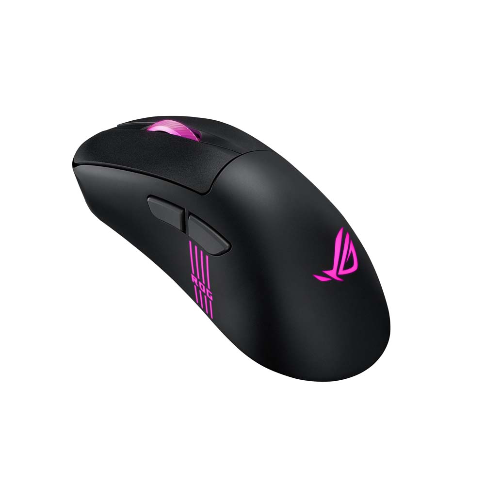 ASUS ROG - Keris II Origin eSports Ergo Wireless Gaming Mouse - Black - Packshot 3
