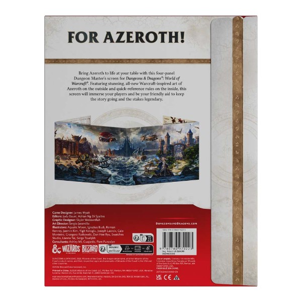 Dungeons & Dragons - World of Warcraft - Dungeon Master's Screen - Packshot 6