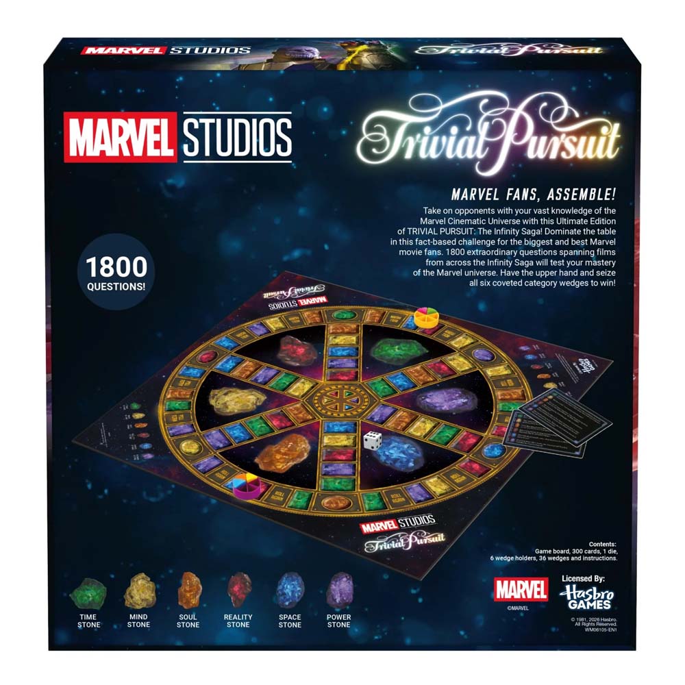 Marvel - Trivial Pursuit Marvel Universe Board Game - Packshot 2