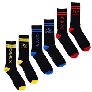 Marvel Rivals - Hero Role Adult 7-11 Sport Socks 3-Pack