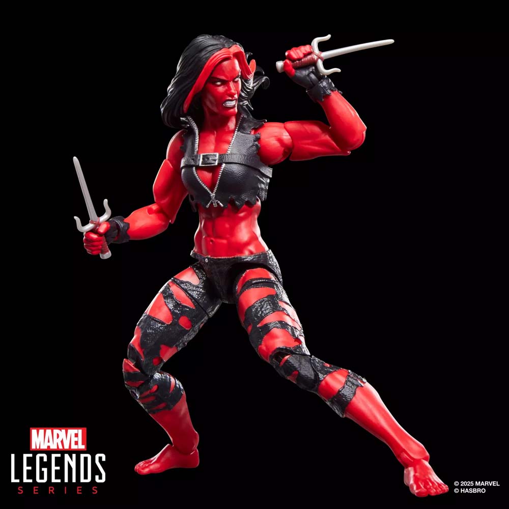 Marvel - Red She-Hulk Marvel Legends Action Figure - Packshot 2