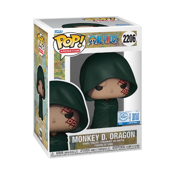 One Piece - Monkey D. Dragon Pop! Vinyl Figure - Packshot 2