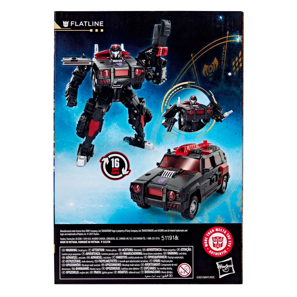 Transformers Age of the Primes Voyager Class Flatline Action Figure - Packshot 6