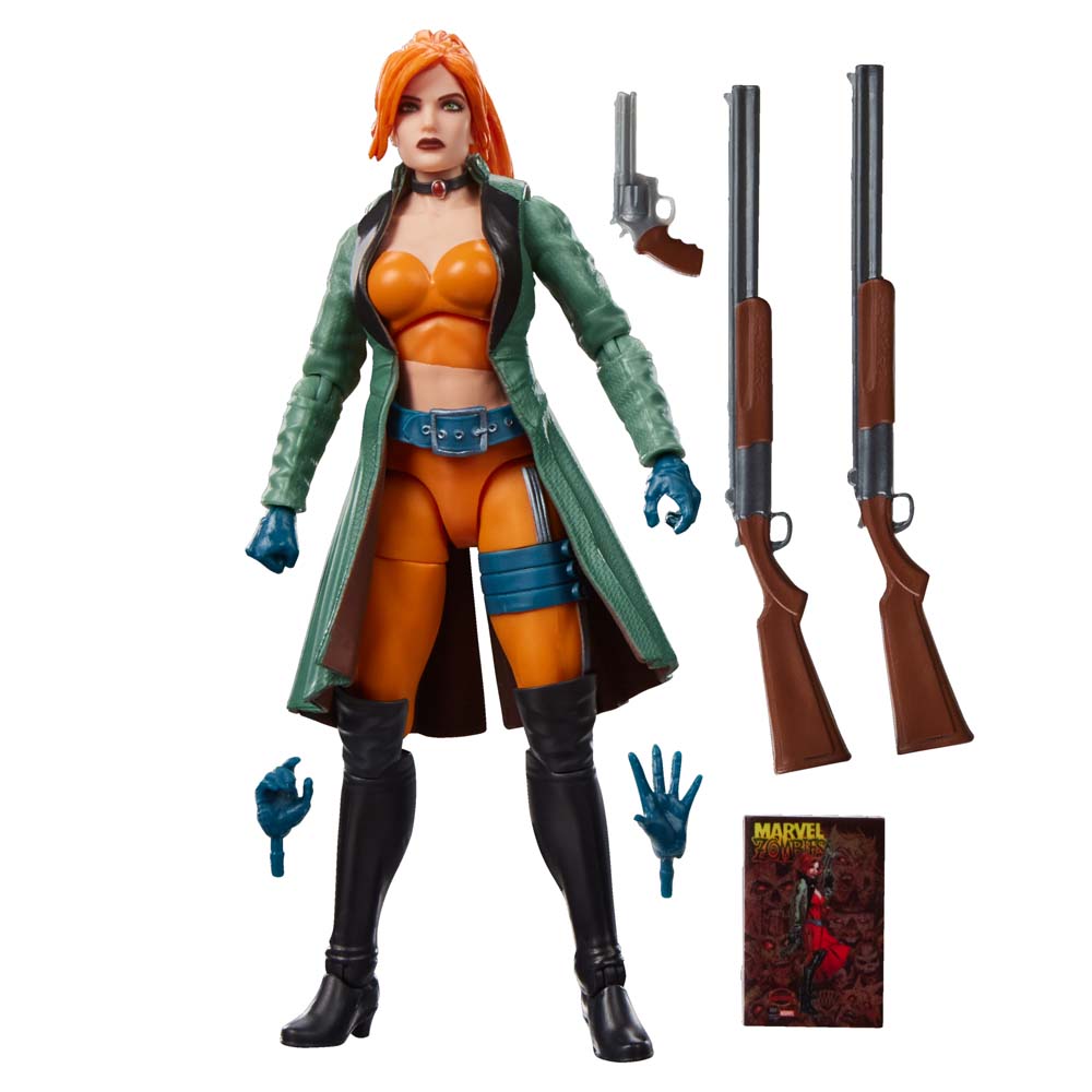 Marvel - Marvel Zombie - Elsa Bloodstone Marvel Legends Action Figure - Packshot 6