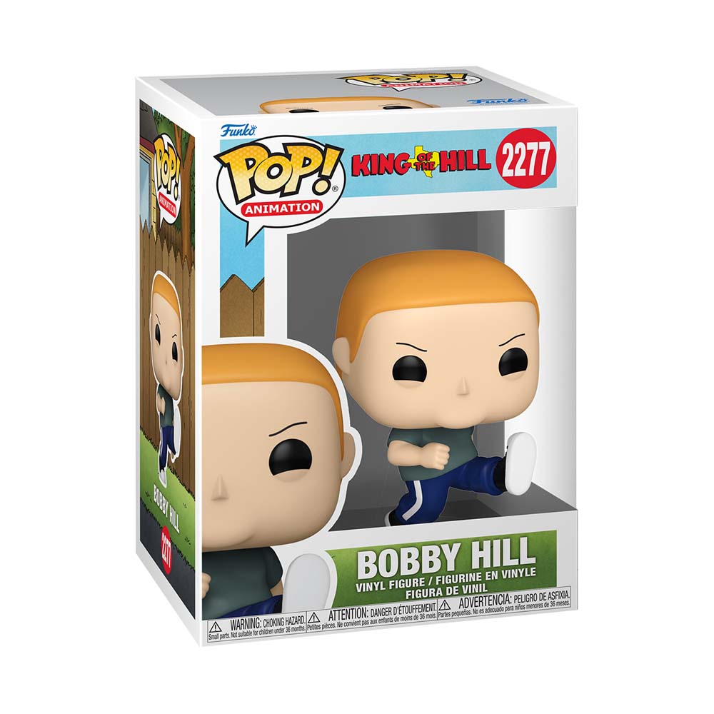 King of the Hill - Bobby Hill (Kicking) Pop! Vinyl Figure - Packshot 2