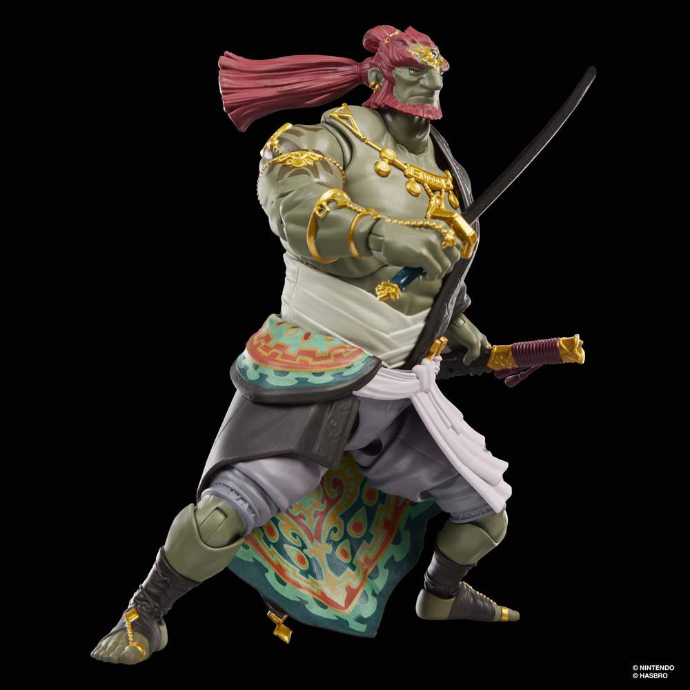 Nintendo - The Legend of Zelda: Tears of the Kingdom Ganondorf Heroes of Hyrule Action Figure - Packshot 3