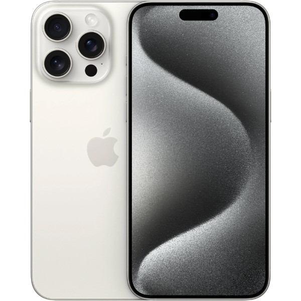 Apple iPhone 15 Pro (256GB, White) - Refurbished - As New - Packshot 1