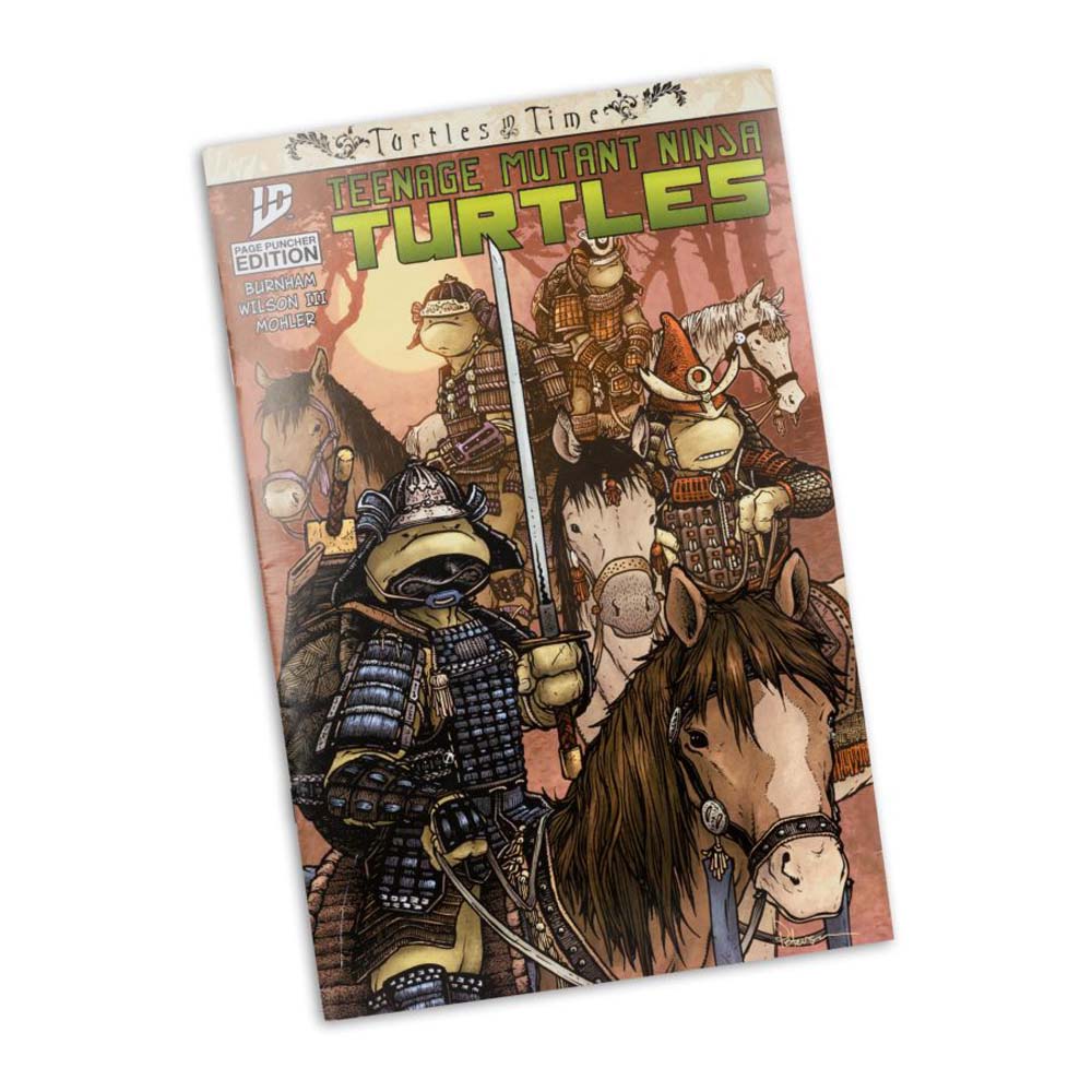 Teenage Mutant Ninja Turtles - Leonardo (Turtles in Time) 5" Action Figure with Comic Book - Packshot 6