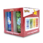 Pokemon - Kanto Starters & Pikachu Glass 4-Pack - Packshot 4