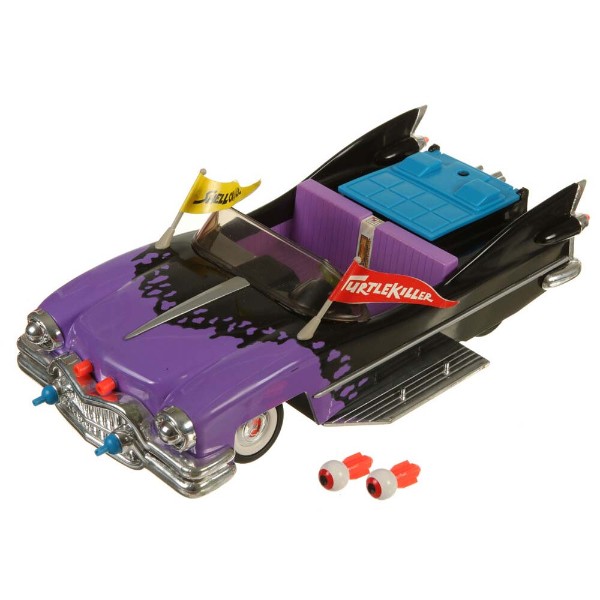 Teenage Mutant Ninja Turtles - Classic Footcruiser Foot Clan's Bad-to-the-bone Vehicle Figure - Packshot 2