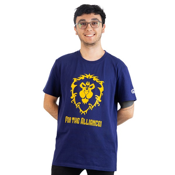 World of Warcraft For The Alliance! T-Shirt Clothing EB