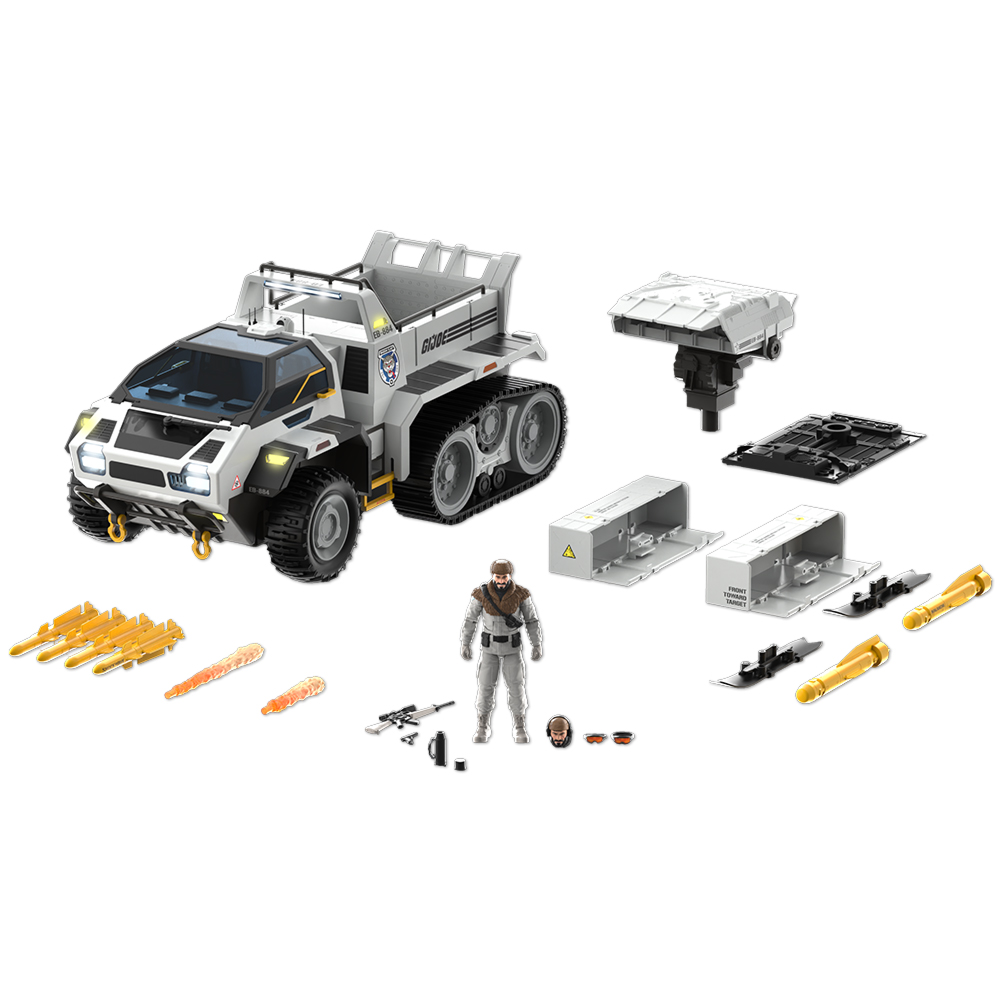 G.I. Joe - Classified Series Snow C.A.T. (Combat All-Terrain) Vehicle With Farley "Frostbite" Seward Action Figure - Packshot 1