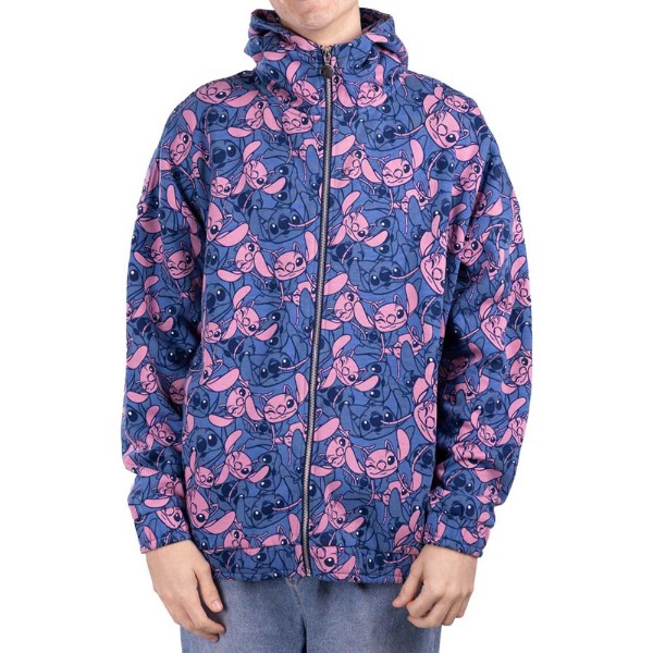 Disney - Lilo & Stitch - Stitch & Angel Zip-Up Hoodie - Clothing