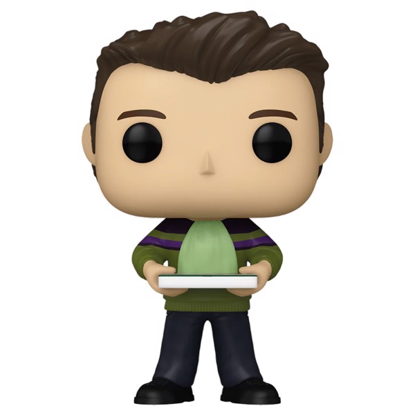 Funko Pop! Friends: Joey Tribbiani With Pizza – 9,5 Cm Vinyl-Figur, Inkl. Box-Protector, Sammlerstück