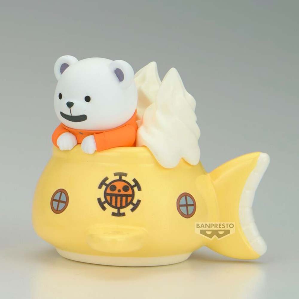 One Piece - Banpresto Paldolce Collection Bepo & The Polar Tang Figure - Packshot 4