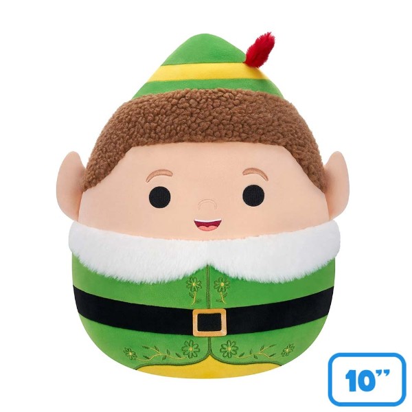 Elf - Squishmallows Buddy the Elf 10" Plush - Packshot 1